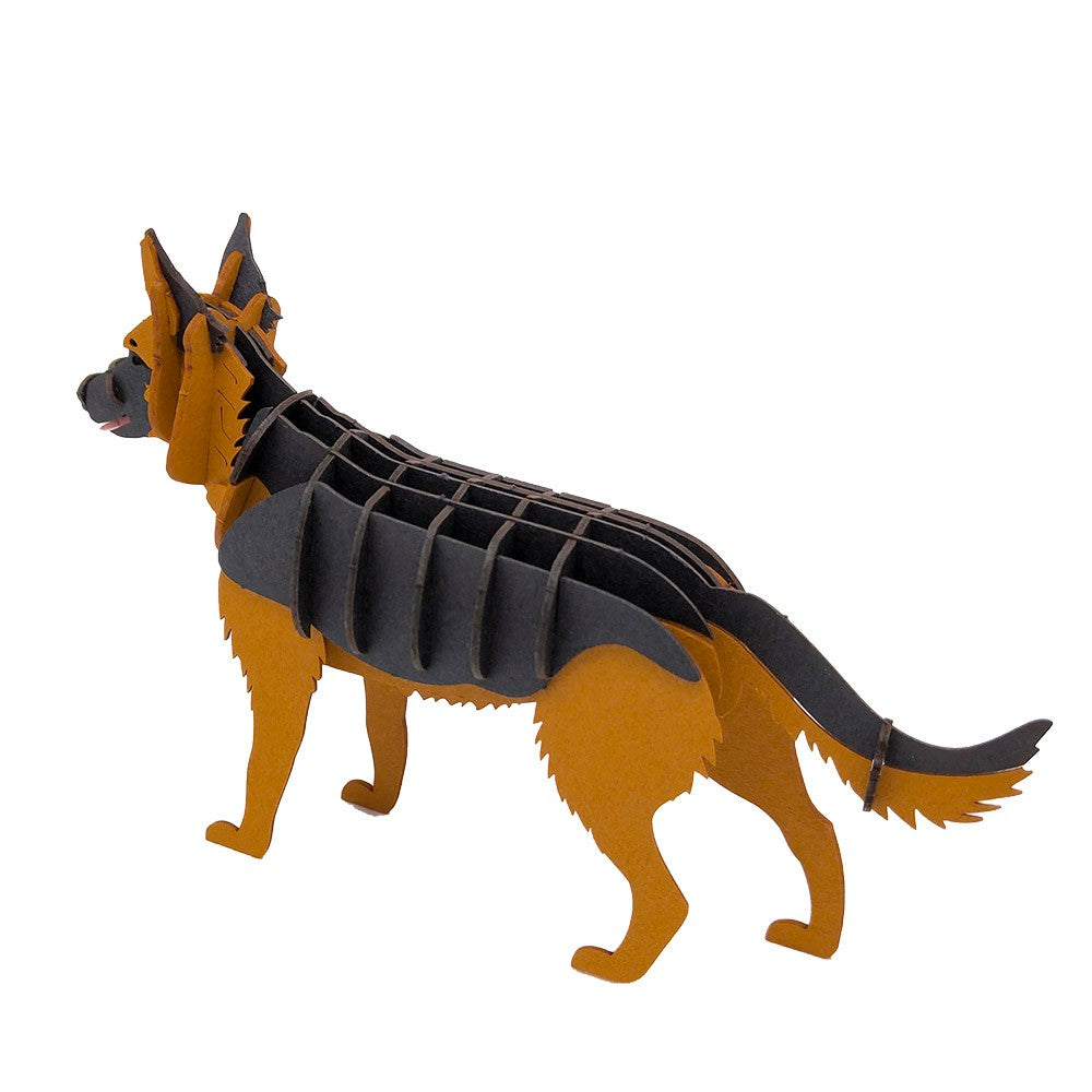 LPG Puzzles 3D Paper German Shepherd