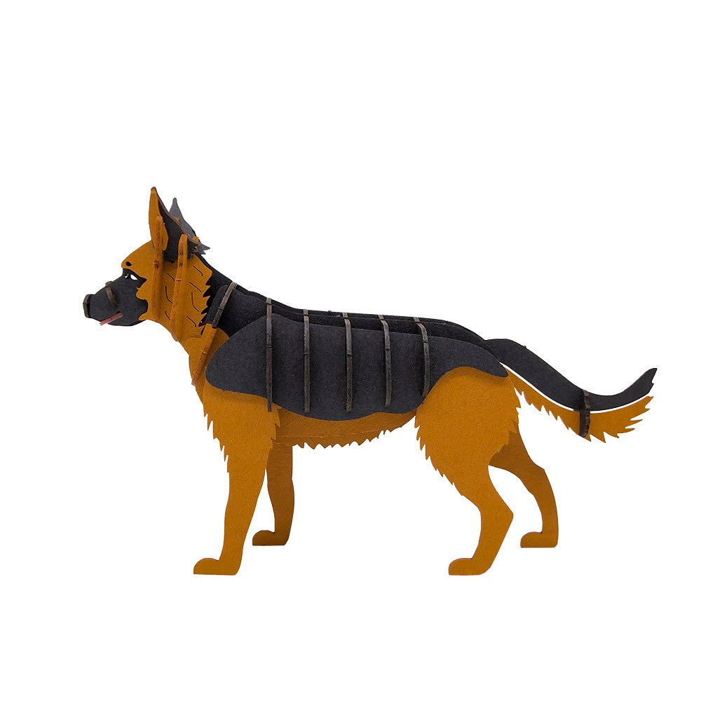 LPG Puzzles 3D Paper German Shepherd