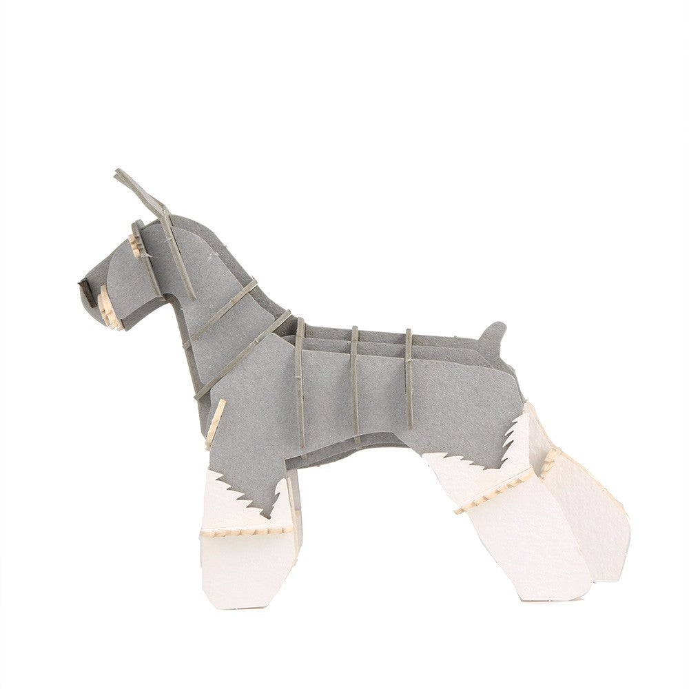 LPG Puzzles 3D Paper Schnauzer
