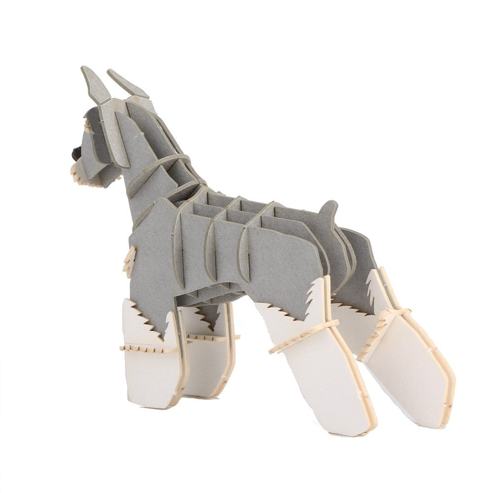 LPG Puzzles 3D Paper Schnauzer