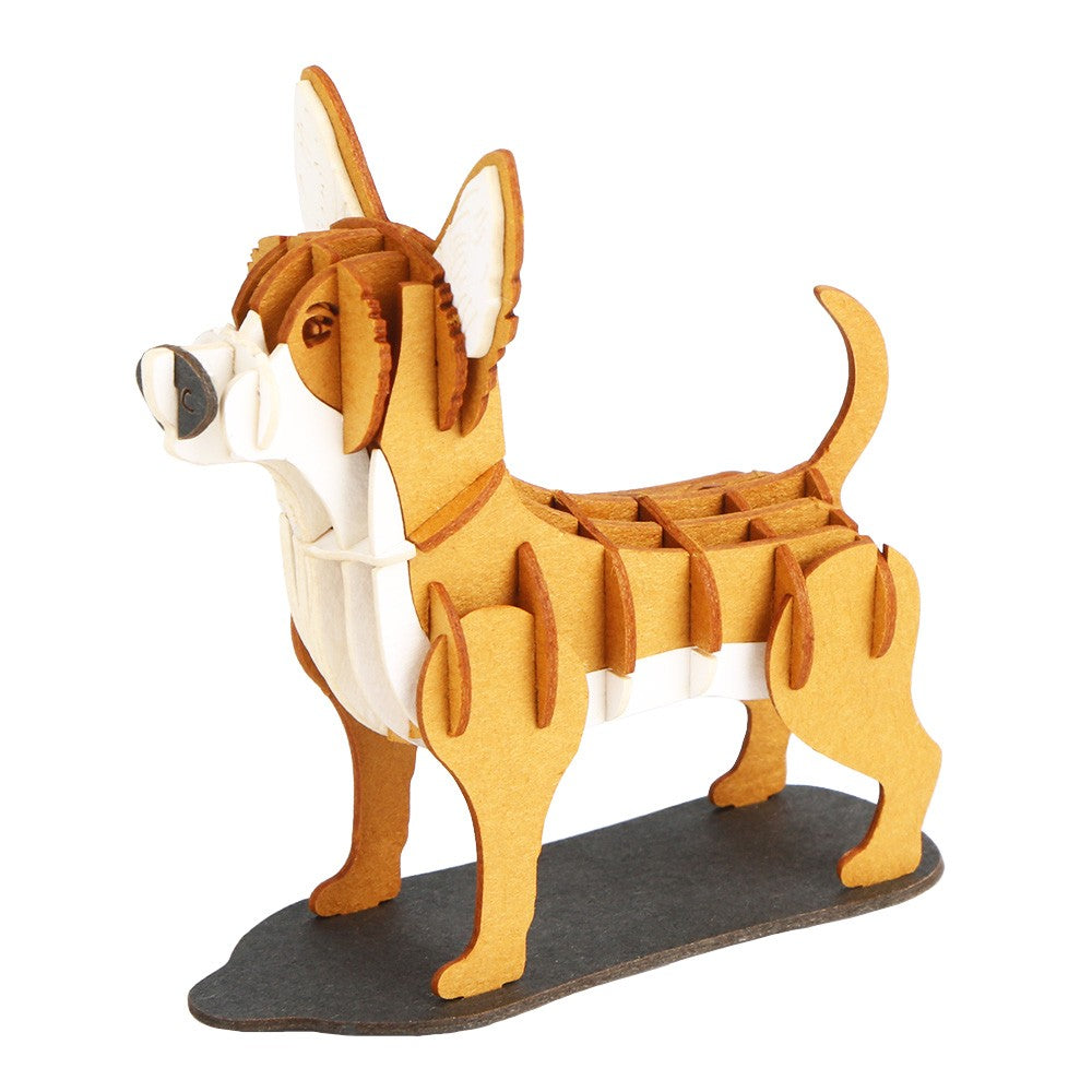 LPG Puzzles 3D Paper Chihuahua