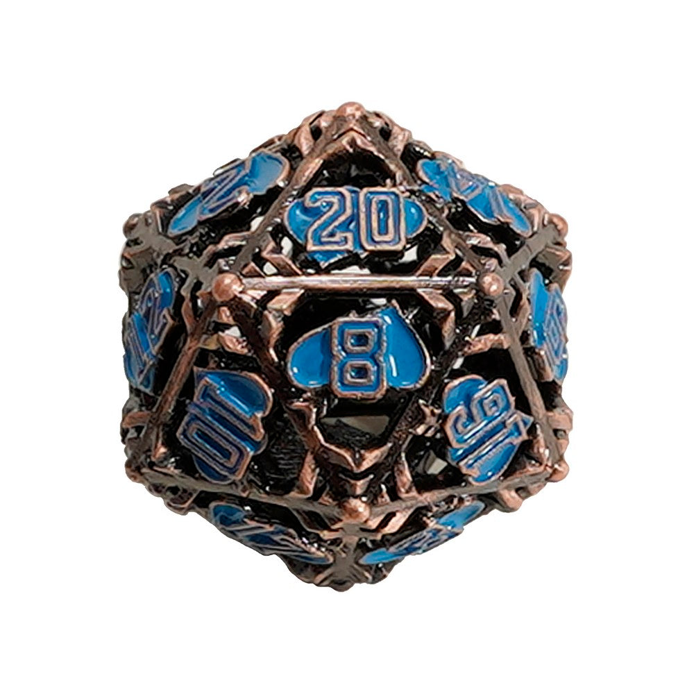 LPG Dice Heart Copper/Blue