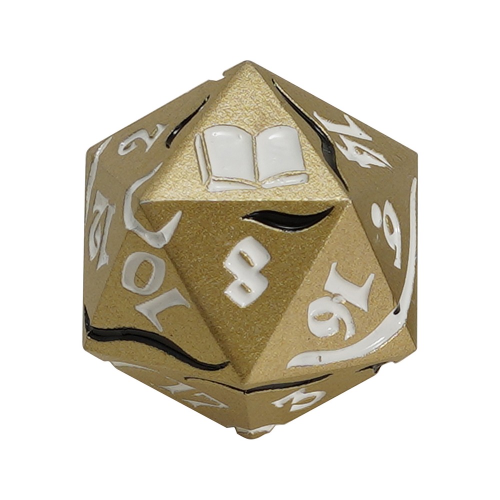 LPG Dice Mage Gold/White