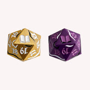 LPG Dice Dual Spindown Mage Gold/White Purple/Pink