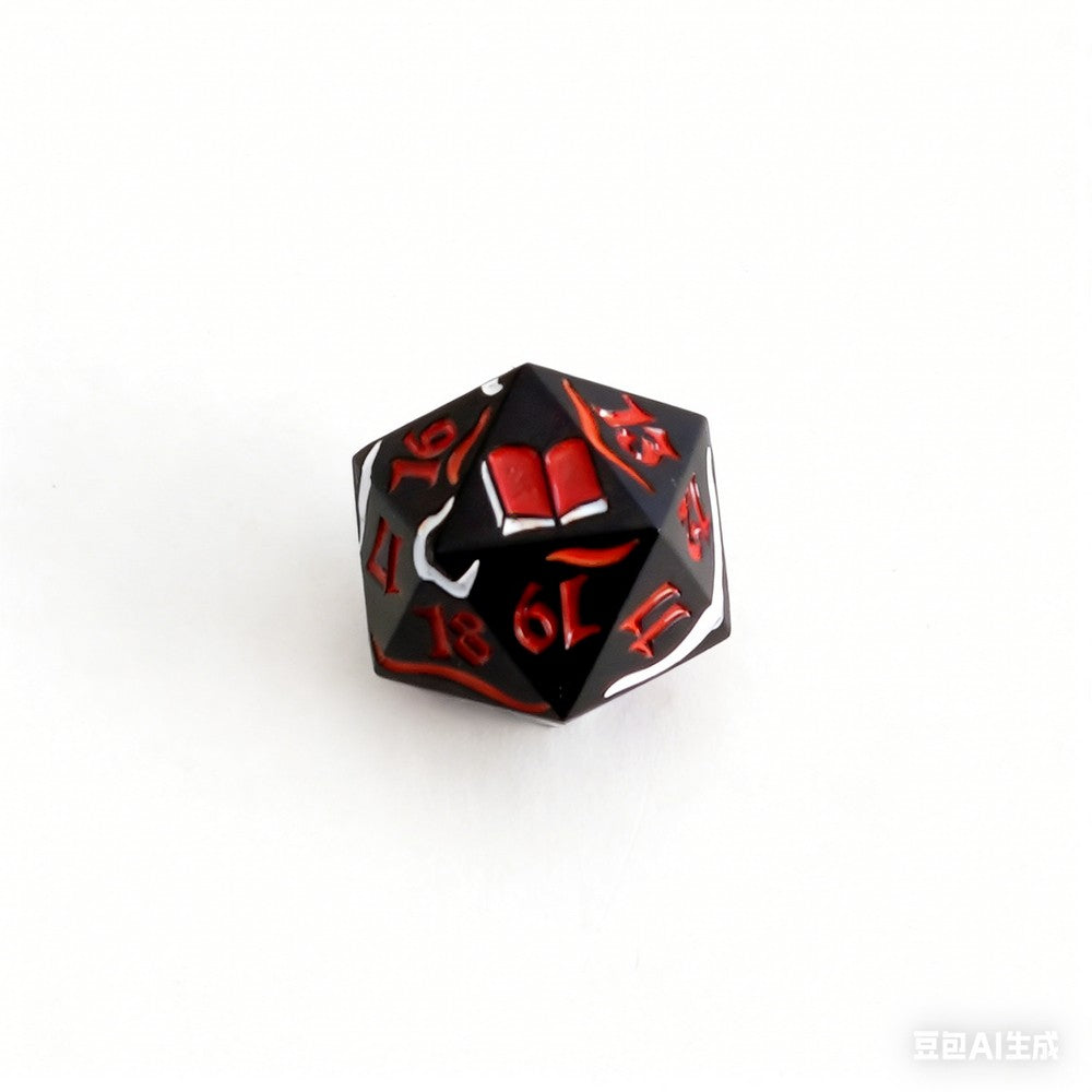 LPG Dice Dual Spindown Mage Blue/Gold Black/Red