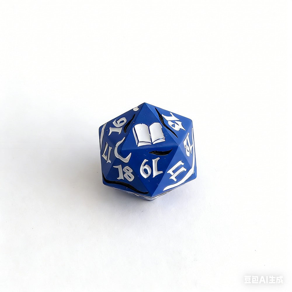 LPG Dice Dual Spindown Mage Blue/White Purple/Gold