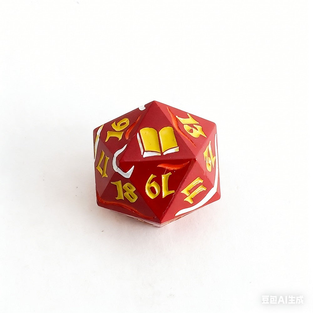 LPG Dice Dual Spindown Mage Red/Yellow Rainbow/Red