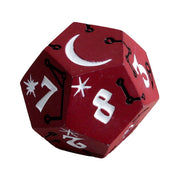 LPG Dice Dual D12 Fate Set Mage Red/White Rogue Black/Yellow