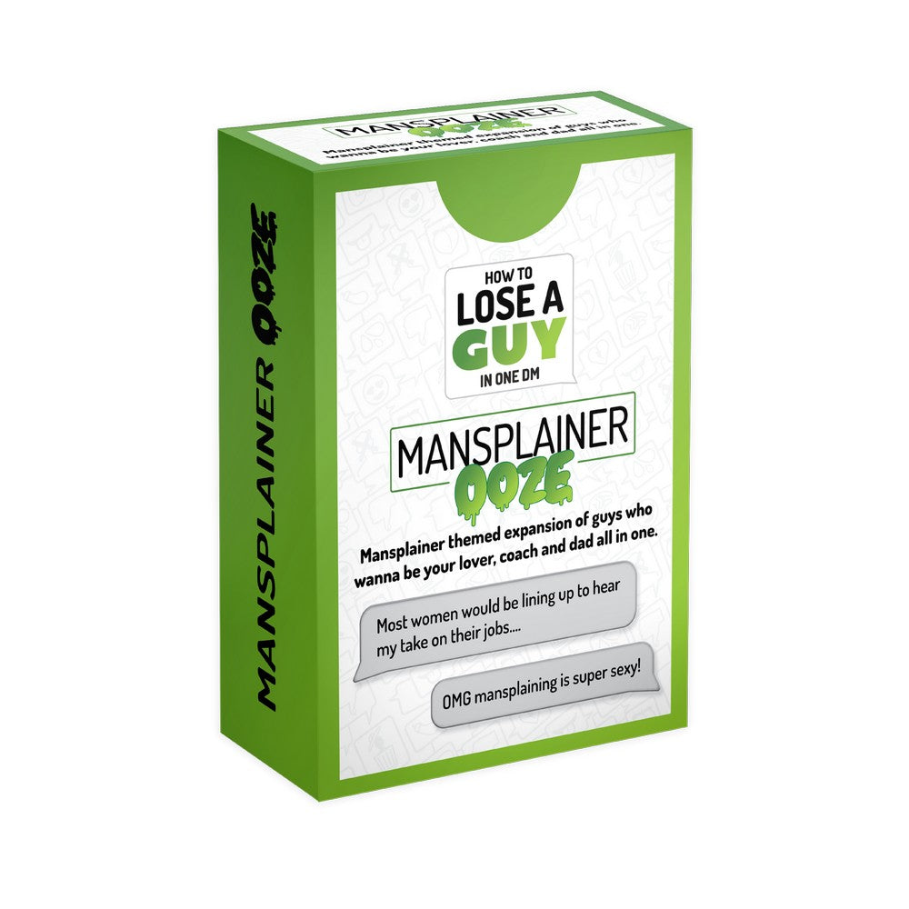 How to Lose a Guy in One DM: Mansplainer Ooze Expansion