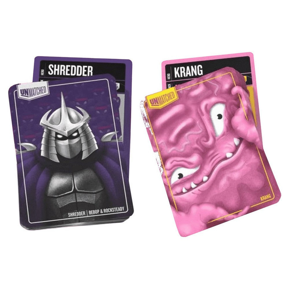 Unmatched Adv TMNT Shredder Krang HeroDk