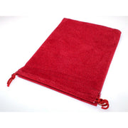 CHX 02373FS Factory-Second Dice Bag Suedecloth (S) Burgundy 4" x 5 1 / 2
