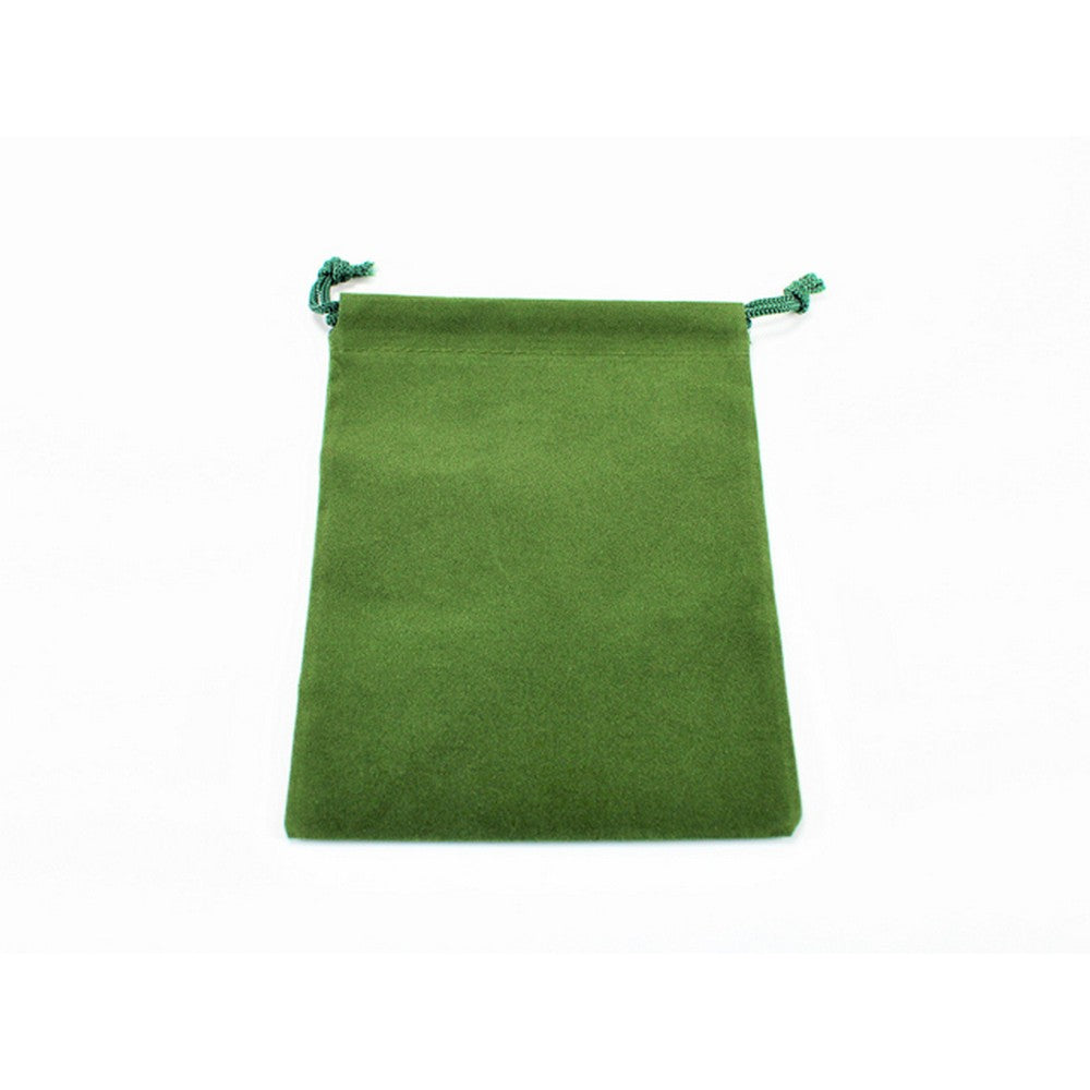 CHX 02375FS Factory-Second Dice Bag Suedecloth (S) Green 4" x 5 1/2