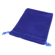 CHX 02376FS Factory-Second Dice Bag Suedecloth (S) Blue 4" x 5 1/2