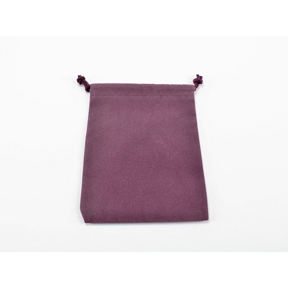 CHX 02377FS Factory-Second Dice Bag Suedecloth (S) Purple 4" x 5 1/2