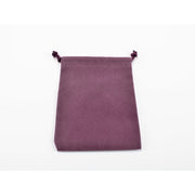 CHX 02377FS Factory-Second Dice Bag Suedecloth (S) Purple 4" x 5 1/2