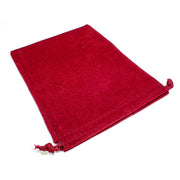 CHX 02393FS Factory-Second Dice Bag Suedecloth (L) Burgundy 5" x 7 1/2