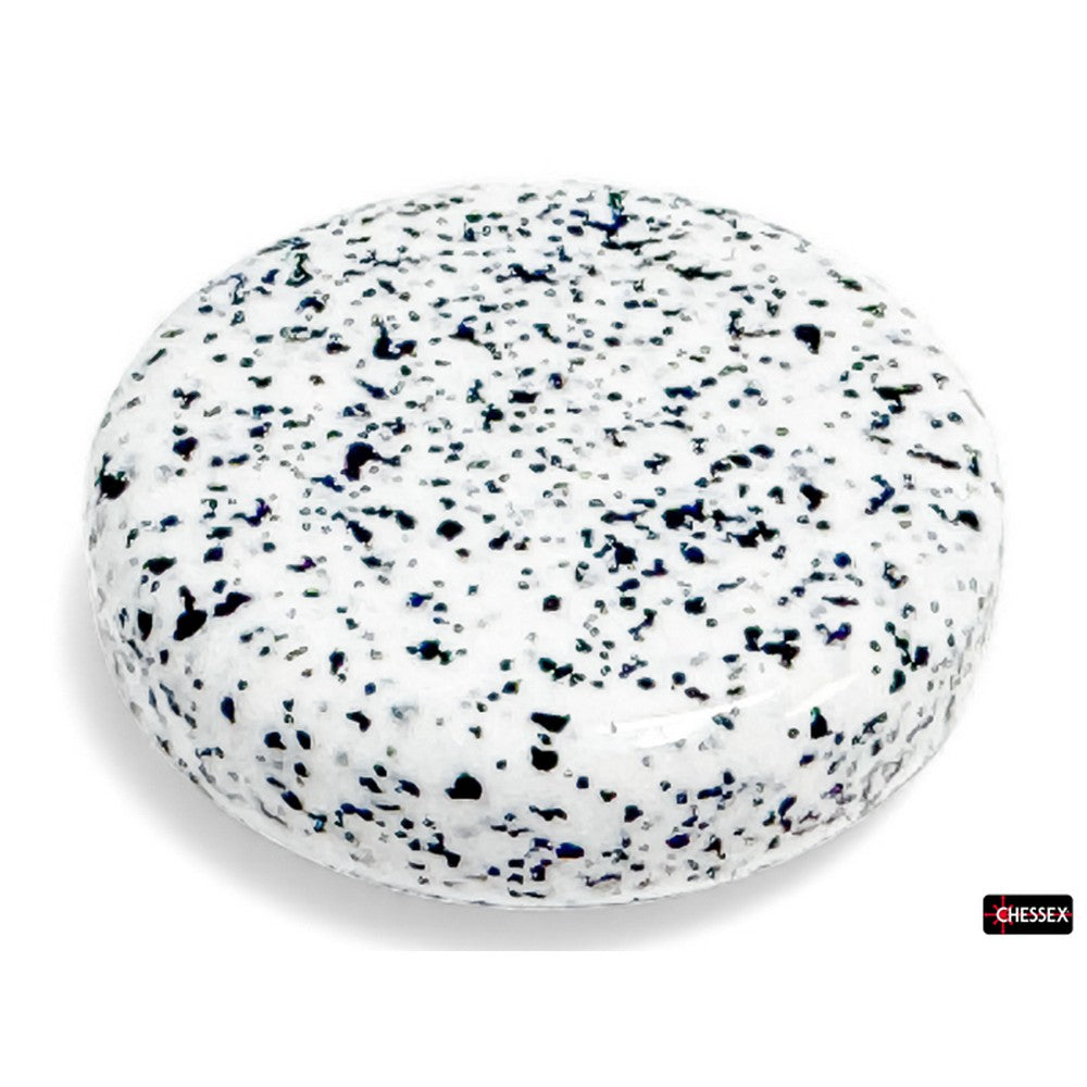CHX BGC23 15 of Speckled Dalmatian 35mm Backgammon Checkers in a bag