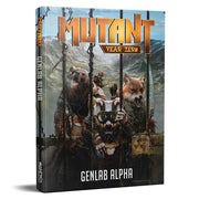 Mutant: Genlab Alpha RPG Core Rulebook (Post-Apocalyptic RPG, Hardback)