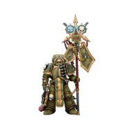 Warhammer Collectibles: 1/18 Scale Death GuardPlague Marine Icon bearer