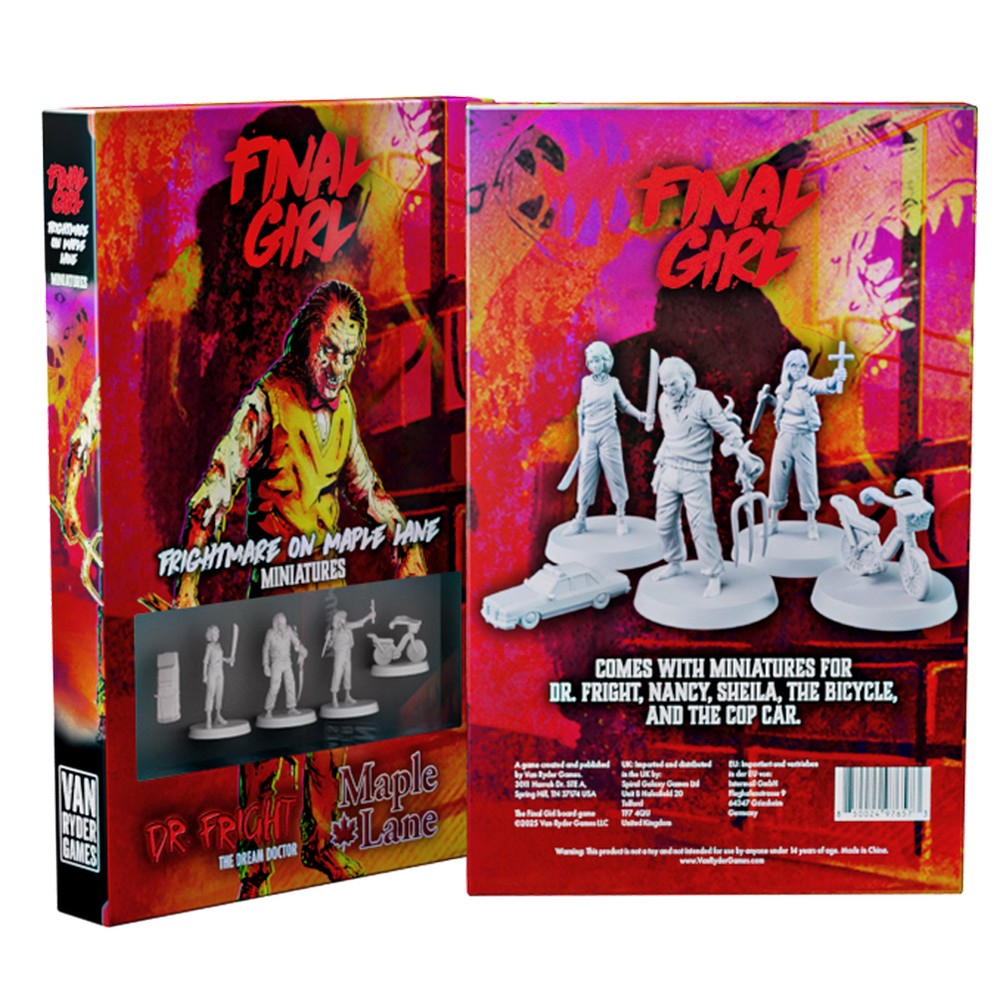 Final Girl: Miniatures Box – Frightmare on Maple Lane