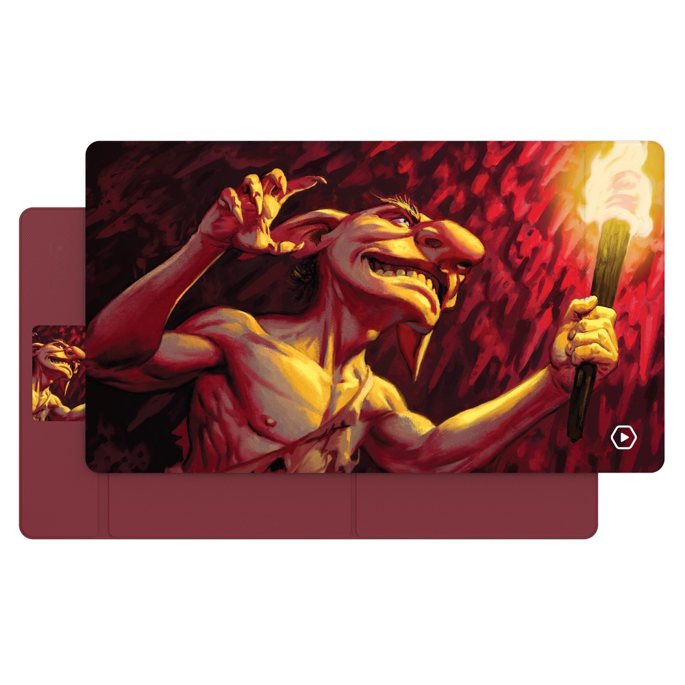 Heavy Play: ETB Playmat Art Masters: Eric Deschamps - Goblin