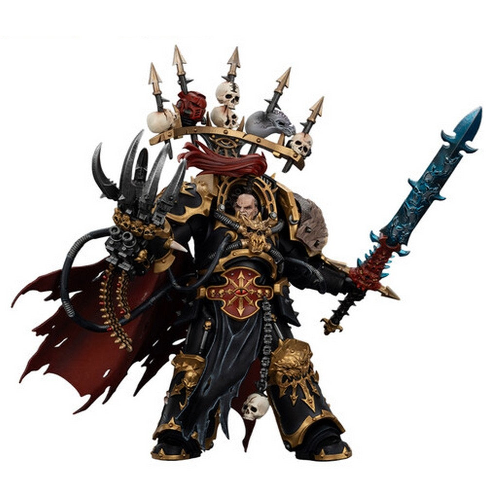 Warhammer Collectibles: 1/18 Scale Black Legion Abaddon the Despoiler with Drach'nyen