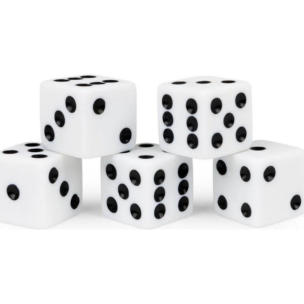 Cardinal - Dice - Pack Of 5 x 16mm Dice