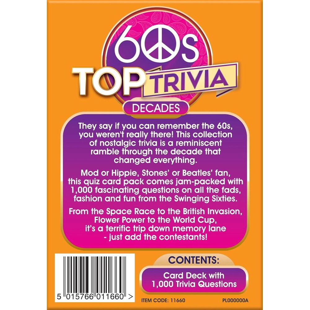 Top Trivia Decades - 60's