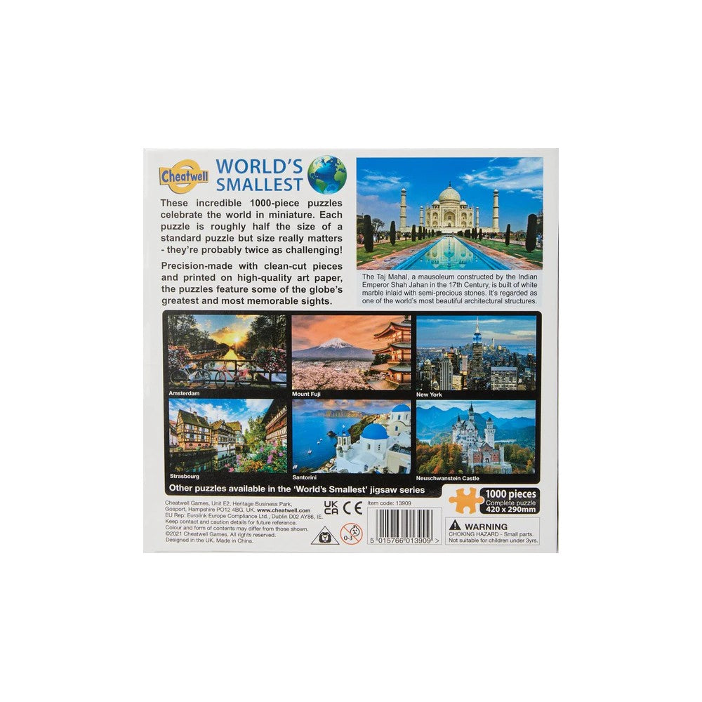 Puzzle - Cheatwell - Worlds Smallest 1000pc Taj Mahal