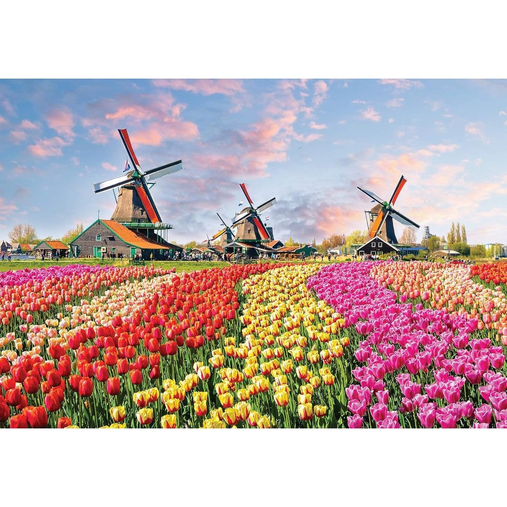 Puzzle - Cheatwell - Worlds Smallest 1000pc Dutch Windmills