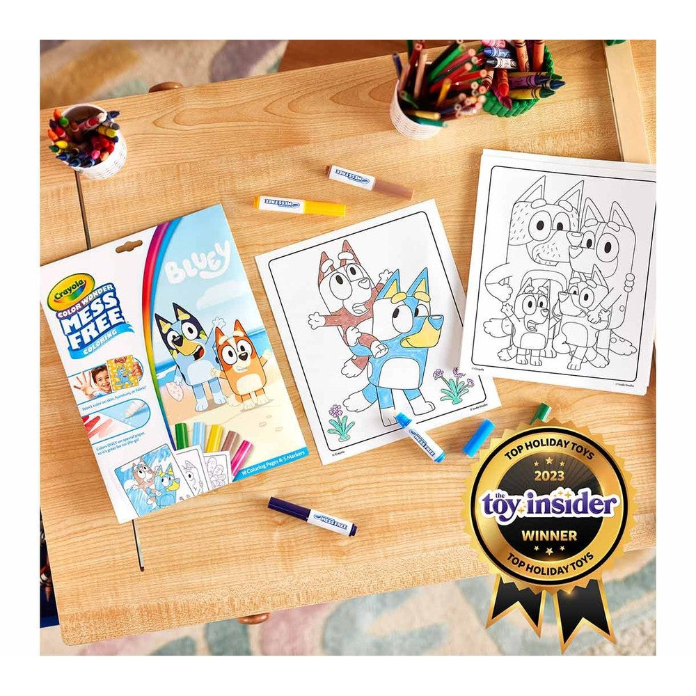 Colour Wonder Bluey