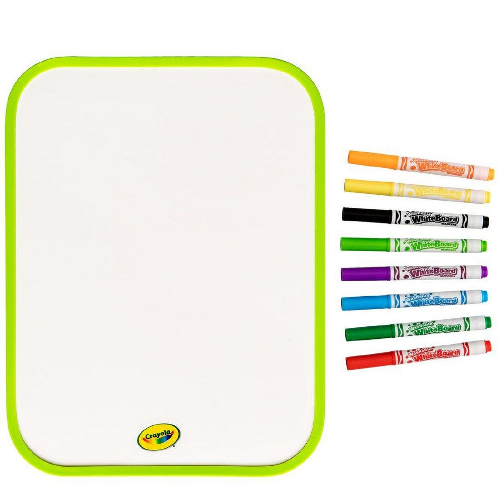 Dry Erase Board + 8 Markers