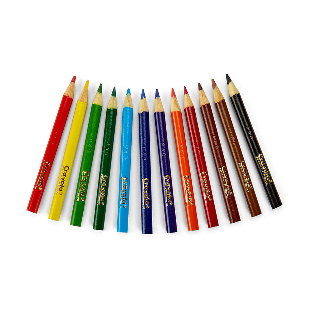 Half Size Coloured Pencils (12