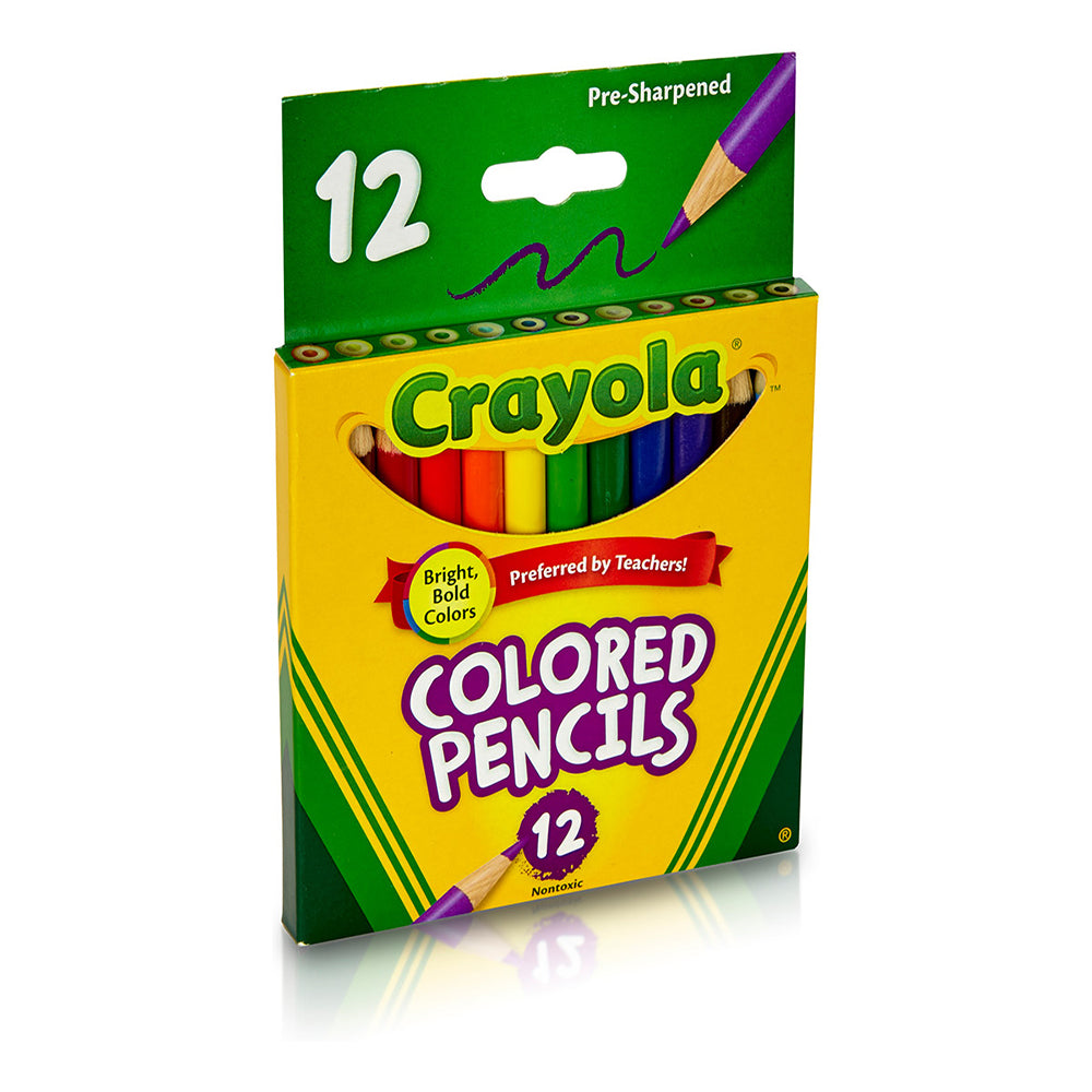 Half Size Coloured Pencils (12