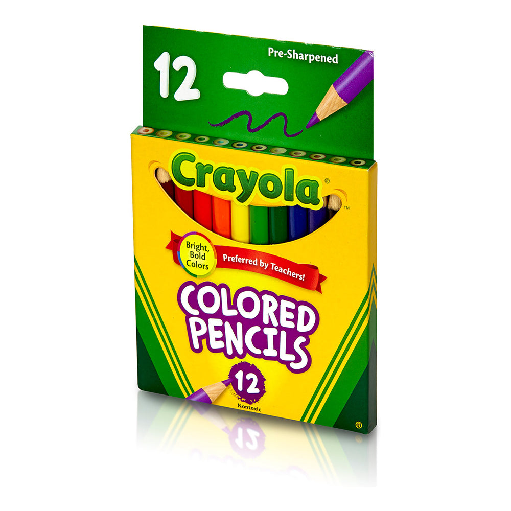 Half Size Coloured Pencils (12