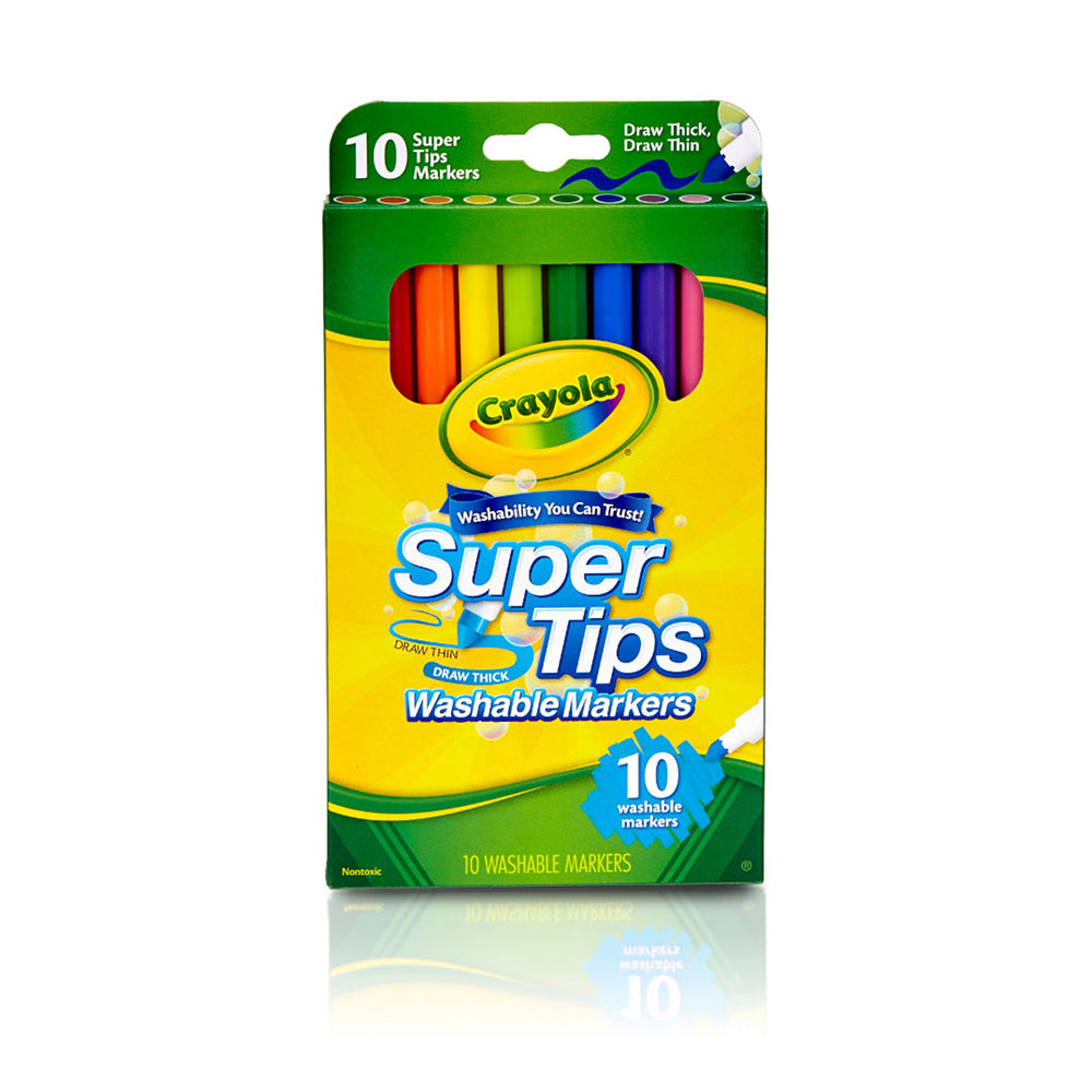 Super Tip Markers (10) In Box