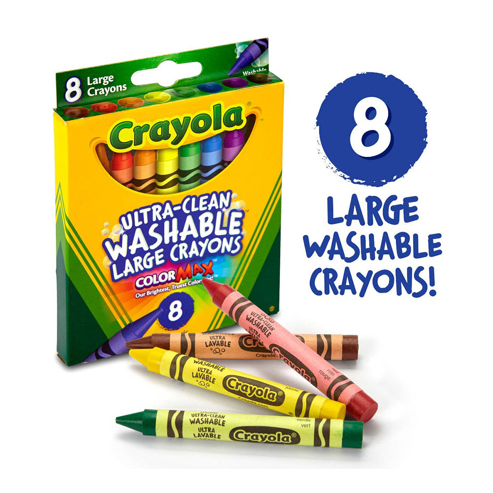 Washable Large Crayons (8)