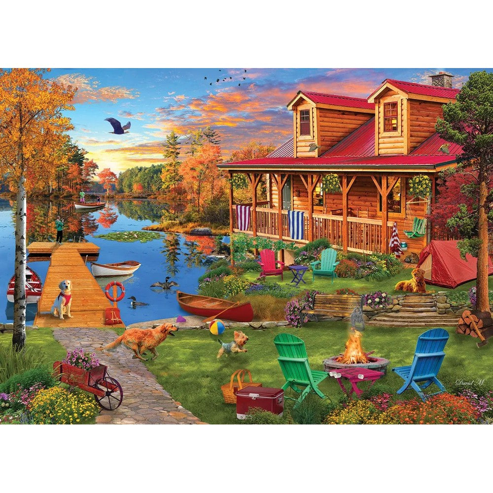 Puzzle - Eurographics - Adventures At The Lake 1000pcs