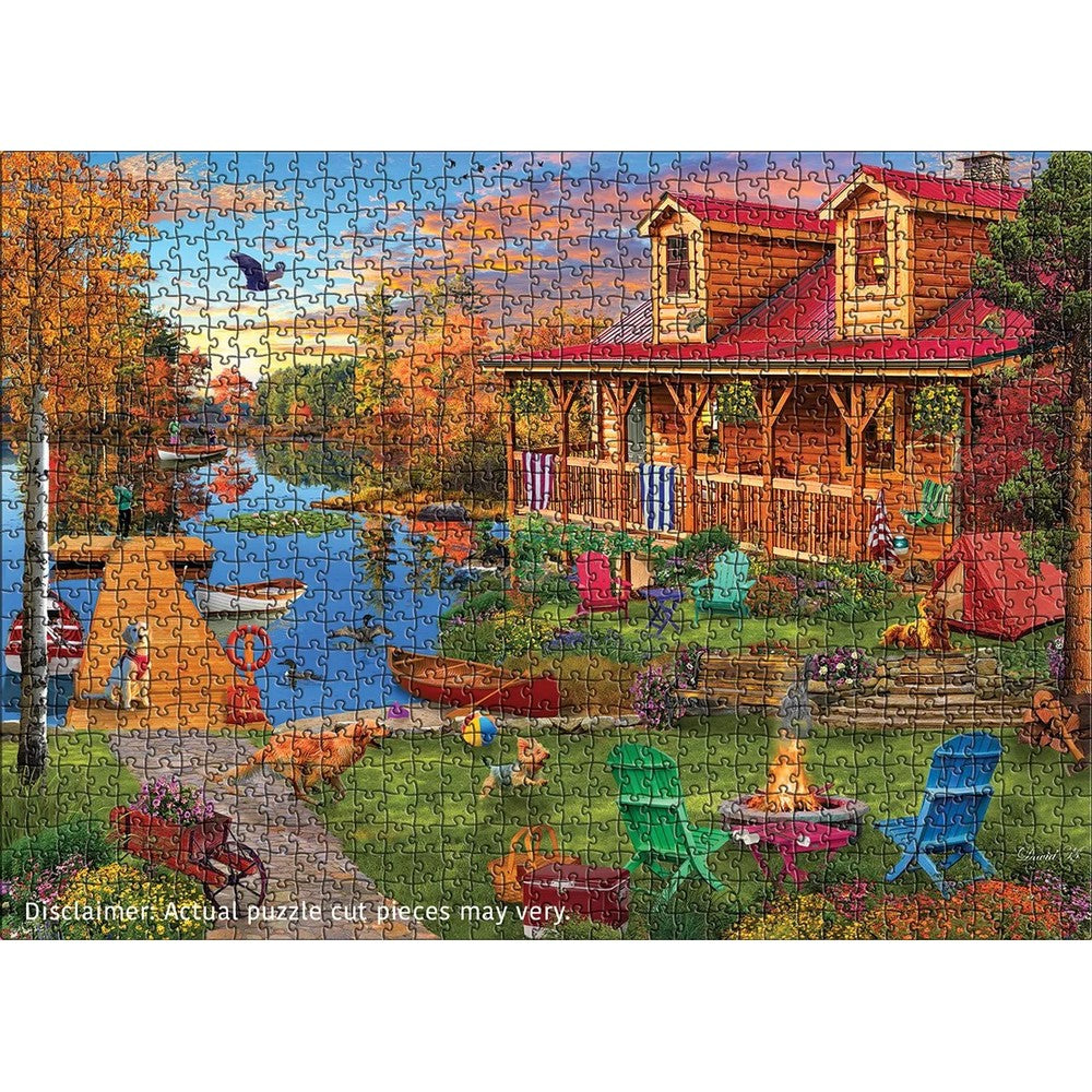 Puzzle - Eurographics - Adventures At The Lake 1000pcs
