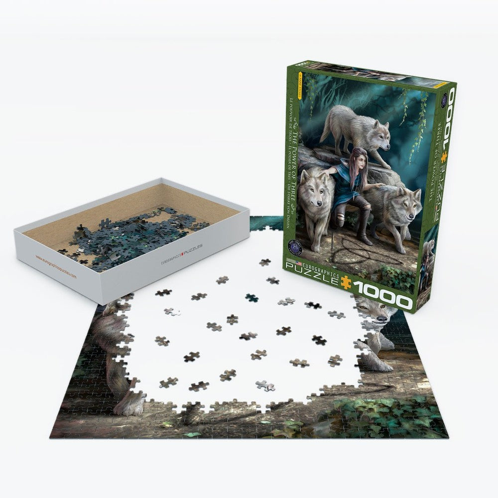 Puzzle - Anne Stokes; Power Of Three