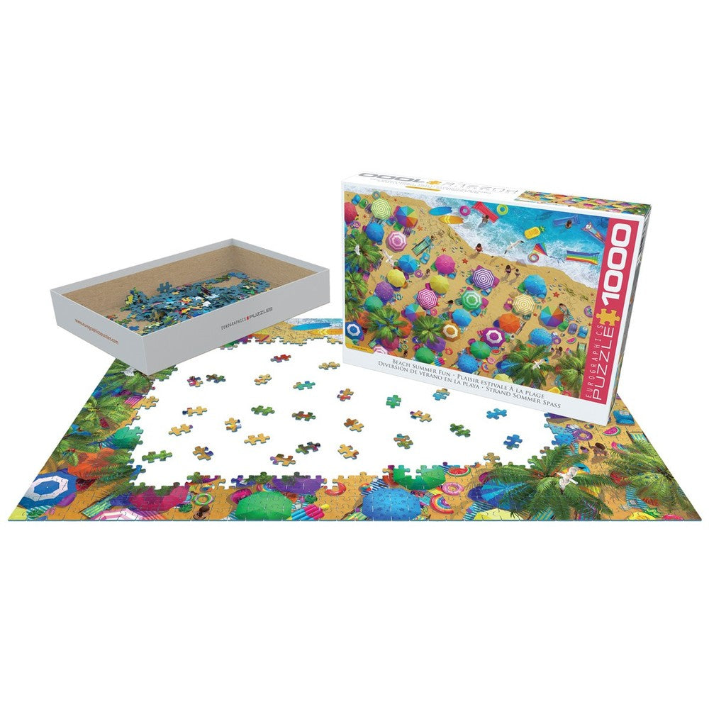 Puzzle - Eurographics - Beach Summer Fun 1000pc