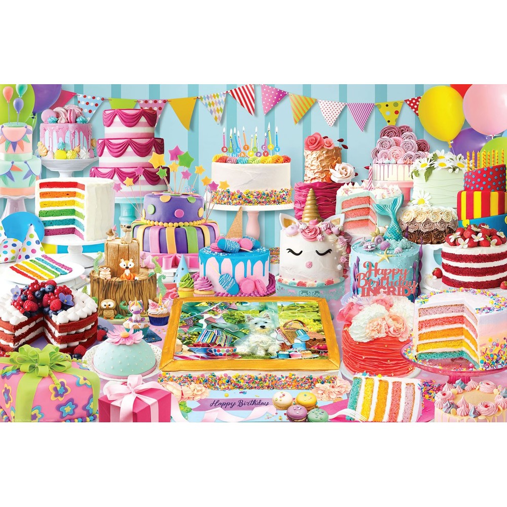 Puzzle - Birthday Cake Party 1000 pc