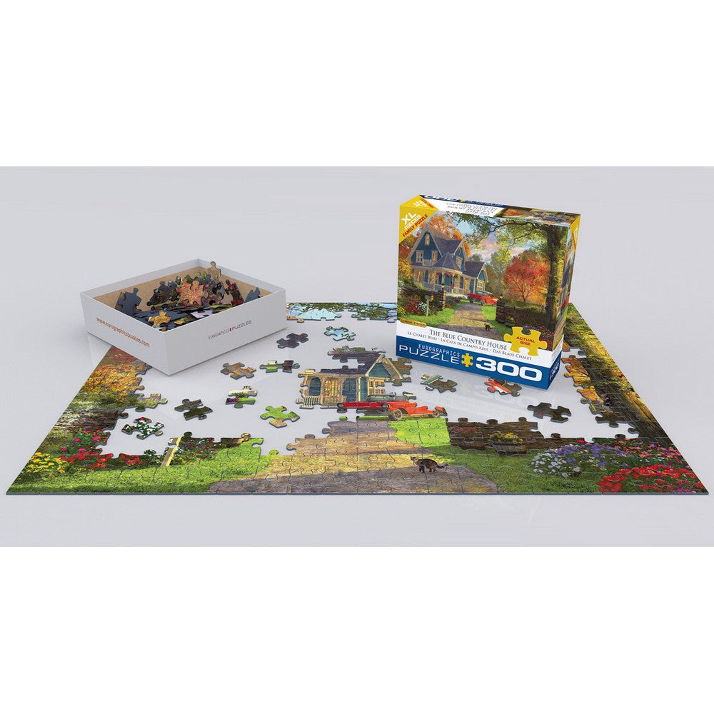 Puzzle - Eurographics - Blue Country House 300pcxl