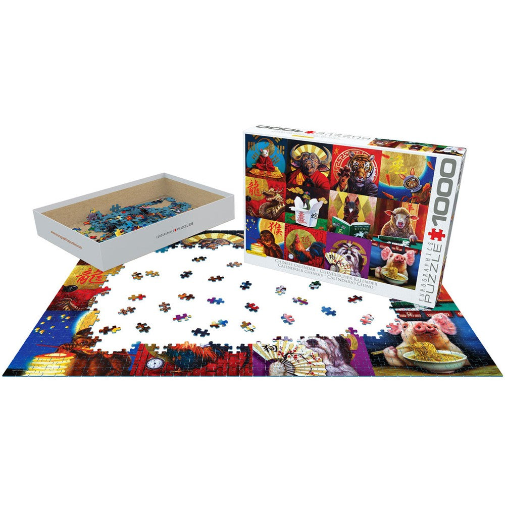 Puzzle - Eurographics - Chinese Calendar 1000 pc