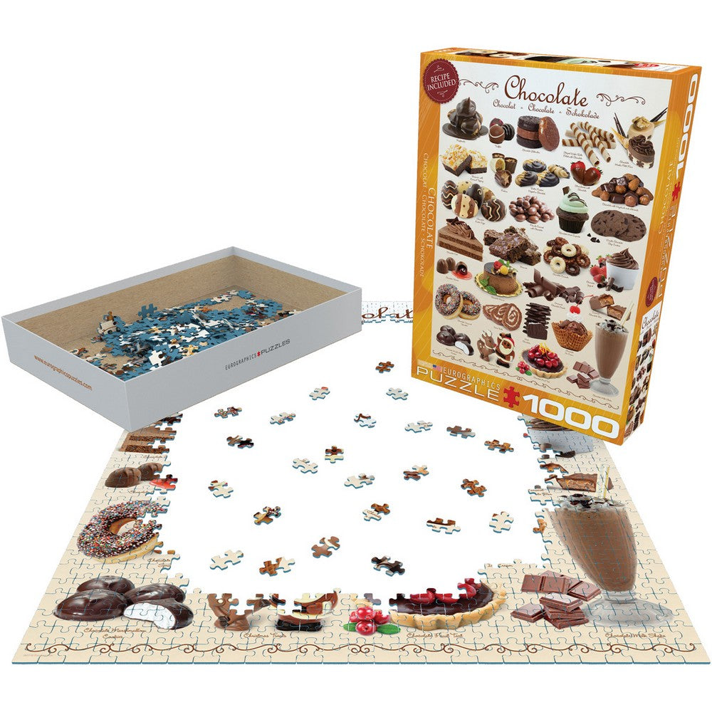 Puzzle - Eurographics - Chocolate 1000pc