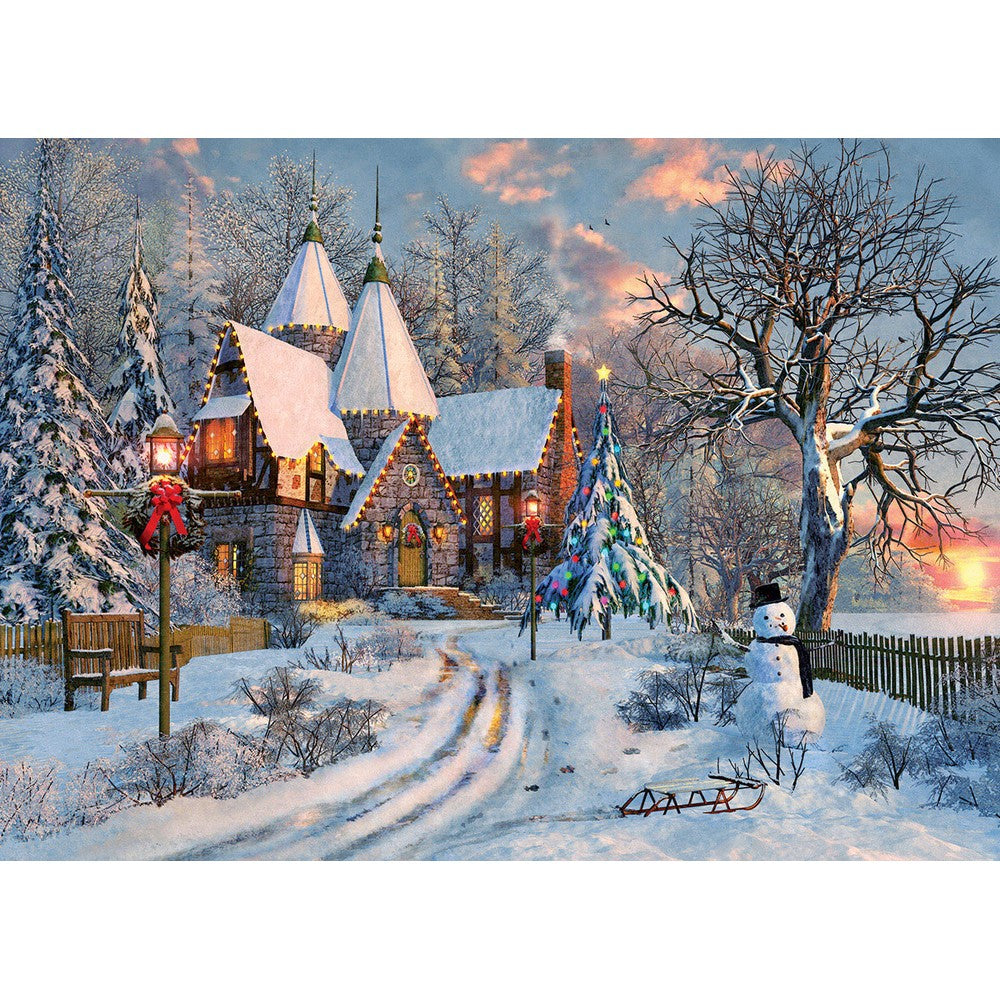 Puzzle - Christmas Cottage 1000pc
