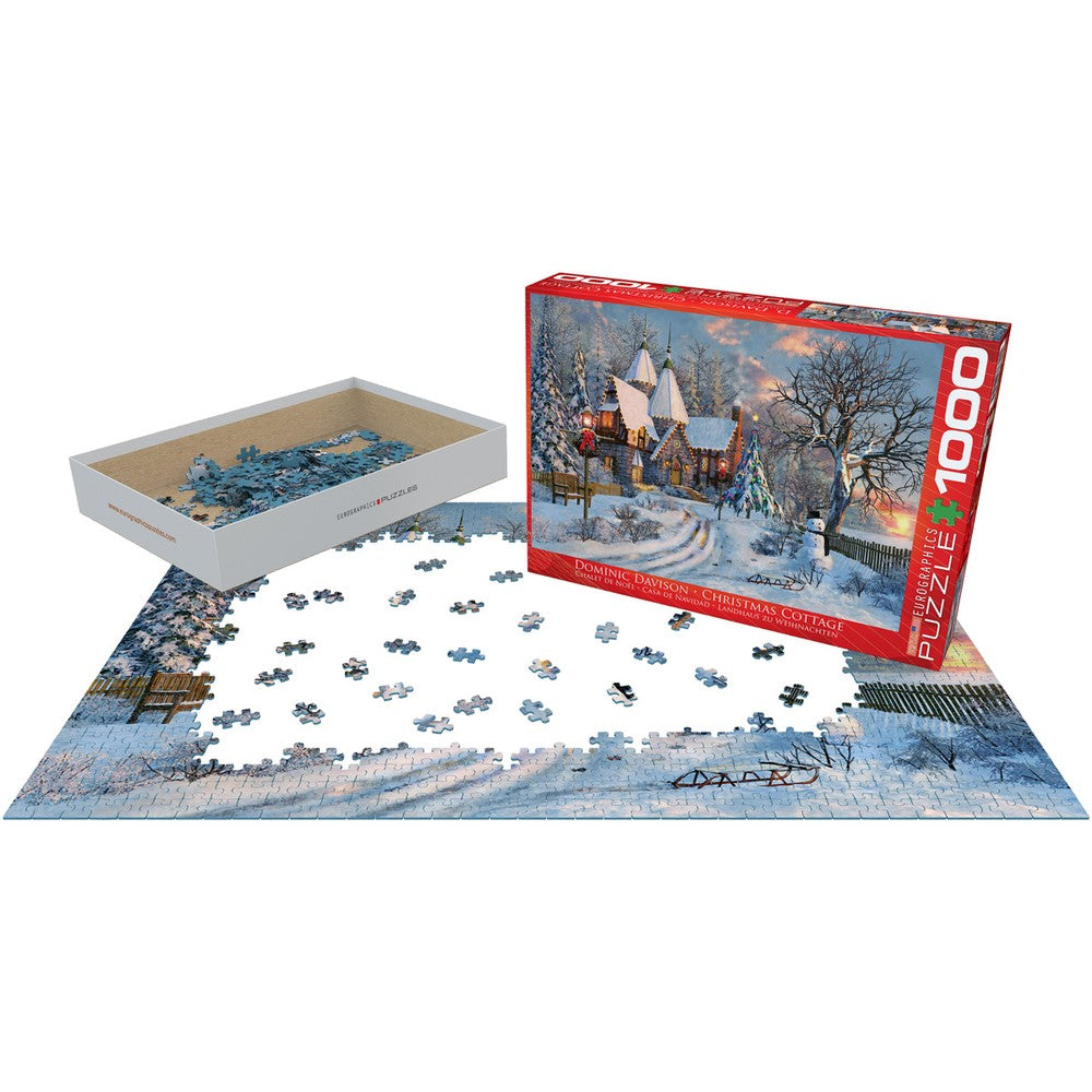 Puzzle - Christmas Cottage 1000pc