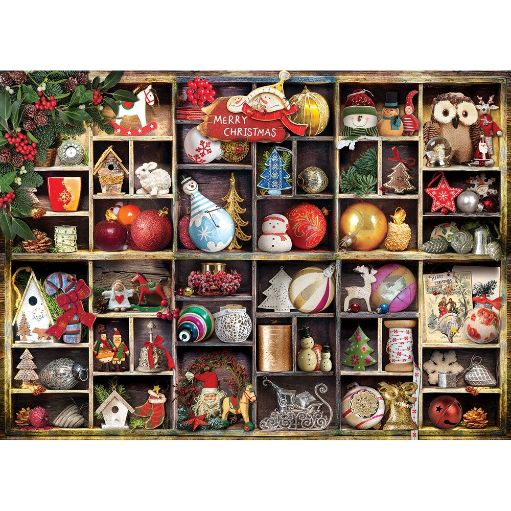 Puzzle - Eurographics - Christmas Ornaments 1000pc Eur