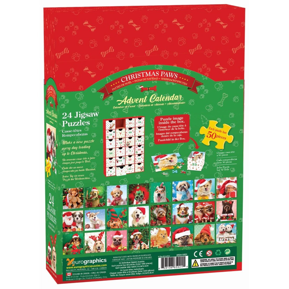 Puzzle - Christmas Paws Advent Calendar