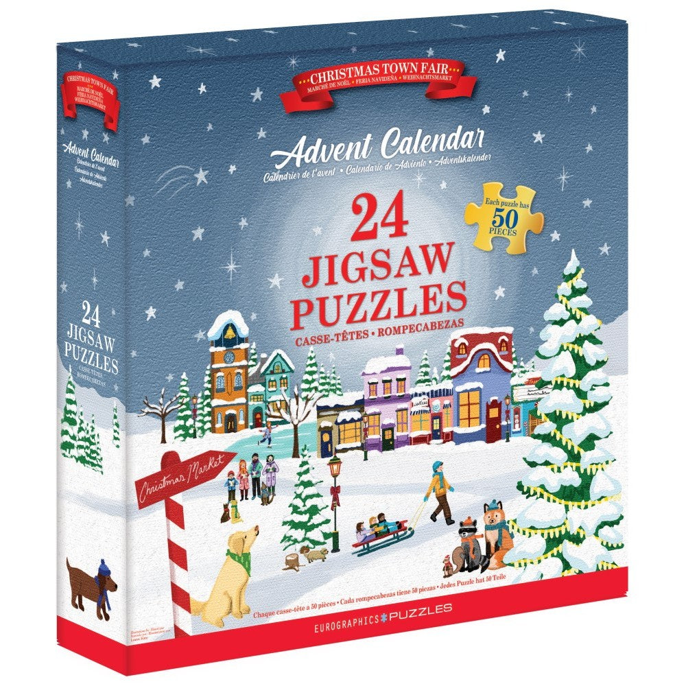 Puzzle - Christmas Town Advent Calendar
